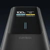 Powerbank Cuktech CKPB100PGLBL 150W 10000mAh USB-C USB-A – juodos spalvos