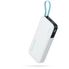 Cuktech CUKP200NGLLG 55W 20000mAh Powerbank with Built-in USB-C Cable - Baltas