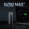 Powerbank Cuktech CKPB200UGLGR 210W 20000mAh 2 x USB-C 1 x USB-A – pilkos spalvos