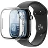 AmazingThing Radix Glass Screen Protector with dėklas skirtas Apple Watch Series 11 46mm – Clear