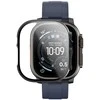 AmazingThing Radix Glass Screen Protector with dėklas skirtas Apple Watch UItra 3 49mm – Juodas