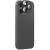 AmazingThing Aviation-Grade Alloy Apsauginis stiklas Lens skirtas Apple iPhone 16 Pro / 16 Pro Max Camera Lens – Juodas