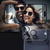 „Tech-Protect Cam Fit+“ kameros dėklas, skirtas „iPhone 17 Pro Max“ – skaidrus