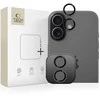 „Tech-Protect Camring Fit+“ kameros dėklas, skirtas „iPhone 17“ – Juodas
