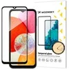 Dėklas Wozinsky Grūdintas stiklas 9H Full Glue su czarną ramką do Samsung A15 / A15 5G