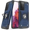 Wozinsky Šarvuotas hibridinis dėklas su magnetiniu laikikliu, skirtas „Samsung Galaxy S22 Ultra Ring Armor“ – mėlynas
