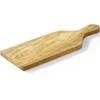 Alyvuogių medžio serviravimo lenta su rankena 400 x 140 x 18 mm - Hendi 505250