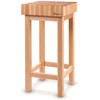 Mėsmalė Medinė mėsinė trinkelė ant pagrindo, aukštis 110 mm - Hendi 505618