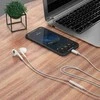Dudao Ausinės su laidu Įstatomos į ausis (į ausis įkišamos tipo) ausinės X14PROL-W1 iPhone Lightning - balta