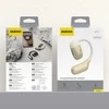 Dudao U4Pro Bluetooth universal ant ausų dedamos ausinės skirta both ears - beige ir auksinis
