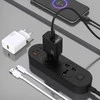Dudao A27S 25W GaN USB-A įkroviklis – juodos spalvos