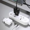 Dudao A26 PD20W GaN USB-C įkroviklis – juodos spalvos