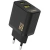 Dudao A27 MaxC 35W laidinis įkroviklis + USB-C kabelis – juodos spalvos