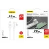 Dudao L6X USB-C – Lightning PD 20W 1m kabelis – baltos spalvos