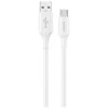 Dudao L2SM USB-A / micro USB 6A cable 1.2 m - baltas
