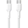 Dudao L9C 65W USB-C – USB-C 2m kabelis – baltos spalvos