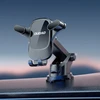 Dudao F5PRO+ automobilio laikiklis su siurbtuku - Juodas