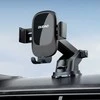 Dudao F5N+ gravitacinis automobilio laikiklis su siurbtuku, skirtas priekiniam stiklui arba prietaisų skydeliui – juodas