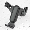 Dudao gravity car phone holder for air vent juodas (F7s)