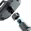 Dudao F2+ smartphone holder for the air vent with clamp - juodas