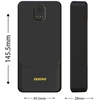 Dudao K10Pro Power Bank 2.4A 20000mAh 2 x USB-A - Juodas