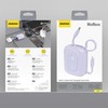 Dudao K32 22.5W 10000 mAh Powerbank with Built-in USB-C/ Lightning Cable - violetinės spalvos
