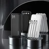 „Dudao K6Pro“ universalus 10 000 mAh maitinimo blokas su USB kabeliu, USB tipas C, žaibo juodas (K6Pro-juodas)