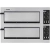 Elektrinė krosnelė Prismafood 2 kamerų picos orkaitė 2 picoms. 45 cm BASIC 2/50 VETRO 6000 W