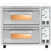Elektrinė krosnelė Royal Catering Profesionali dviejų kamerų picos orkaitė 2 picoms. 35 cm 4400 W