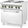 Elektrinė viryklė 4 lėkštės su konvekcine orkaite GN1/1 Kitchen Line - Hendi 225936