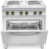 Elektrinė viryklė 4 lėkštės su konvekcine orkaite GN1/1 Kitchen Line - Hendi 225936