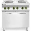 Elektrinė viryklė 4 lėkštės su konvekcine orkaite GN1/1 Kitchen Line - Hendi 225936