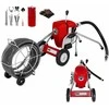 Elektrinė vamzdžių valymo mašina 1100W sk. 32mm MSW POWER DRAIN CLEAN 4.6E + priedai