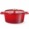 Puodas żeliwny emaliowany 3.7 l raudona - Hendi 626832