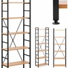 Frommstarck Knygų spinta knygoms, dekoracijoms, loft industrial, max 150 kg, 6 LENTYNOS