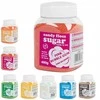 Gsg24 MIX Spalvotas aromatizuotas cukrus cukraus vatai RINKINYS 8x 400g