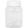 Gsg24 Kvadratinis stiklainis su dangteliu, sriegis 63/485, skaidrus, 500ml