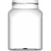 Gsg24 Kvadratinis stiklainis su dangteliu, sriegis 63/485, skaidrus, 500ml