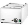 Hendi Bain-marie maisto šildytuvas 3x GN 1/3 100 mm su dangteliais 1000 W