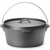 Hendi Ketaus katilas, medžioklės puodas virš ugnies sriuboms ir troškiniams. 310 x 155 mm 7,2 l
