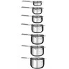 Hendi Miarka barowa kuchenna 30 / 60 / 80 / 120 / 160 / 180 / 240 ml - komplektas 7 vnt.