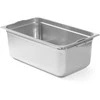 Hendi GN 1/1 konteineris su ištraukiamomis rankenomis, PLIENINIS, 14 l, 530 x 325 x 100 mm