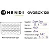 Hendi Pojemnik na jajka 8 tacek na 120 jaj OVOBOX 18 l 355 x 325 x 200 mm