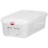 Hendi Maisto konteineris GN 1/3 su etikete ir dangteliu 2,5 l 325x176x65 mm