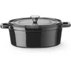 Hendi Emaliuotas ketaus puodas, ovalus, 4,4 l, 365x290x115 mm