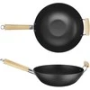 Hendi Anglies plieno wok su medinėmis rankenomis. 324 mm