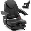 Hillvert Seat reguliuojama sėdynė su porankiais ir traktoriaus diržu, sėdynė 46x46cm