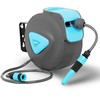Hillvert Sodo žarna su automatine sienine ritine 10 m + 1 m 5/6''