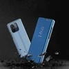 Dėklas Hurtel Glossy Flip Case, skirtas Xiaomi Redmi 11A / Poco C55 / Redmi 12C Clear View Case juoda