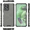 Hurtel Dėklas šarvuotas hibridinis dėklas, skirtas Xiaomi Redmi Note 12 5G / Poco X5 5G Honeycomb juoda